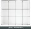Aufbewahrungsbox mit 12 Fächern 2er Set Schrankbox mDesign transparent Bild 5