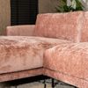 Bronx71 Ecksofa Denver Chenille pink links Bild 5