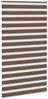 vidaXL Doppelrollo Braun 135x200 cm Stoffbreite 130,9 cm Polyester 4014372 Bild 3