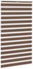 vidaXL Doppelrollo Braun 135x200 cm Stoffbreite 130,9 cm Polyester 4014372 Bild 4