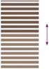 vidaXL Doppelrollo Braun 135x200 cm Stoffbreite 130,9 cm Polyester 4014372 Bild 5