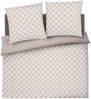 JOOP! Bettwäsche 2 teilig - Cornflower Double, Comfort-Satin, Baumwolle, Jacquard Creme 155x220cm Bild 4