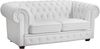 Sofa 2-Sitzer Kalea Bezug Kunstleder Buche nussbaum dunkel / weiß 21354 Bild 1
