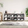 vidaXL Sideboards 3 Stk. Grau Sonoma 60x35x70 cm Holzwerkstoff 3185773 Bild 3