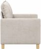vidaXL Sofa Creme 126 x 81 x 87,5 cm Polyester 42028818 Bild 4