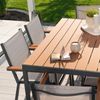 HOME DELUXE Gartentisch in Holzoptik CANTOS - 150 x 90 cm Bild 3