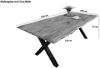 SAM® Baumkantentisch Panther, Mangoholz, Baumkante, verschiedene Metallgestelle Bild 2
