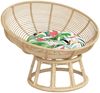 vidaXL Kissen Rund Mehrfarbig Ø 60x11 cm Oxford-Gewebe 361957 Bild 3