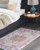 Teppich mehrfarbig orientalisches Muster 80x150 cm Kurzflor KORGAN Bild 3