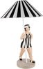 GILDE Tischleuchte GILDE Lampe Becky - schwarz - H. 60cm x D. 38,5cm Bild 4