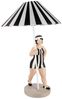 GILDE Tischleuchte GILDE Lampe Becky - schwarz - H. 60cm x D. 38,5cm Bild 2
