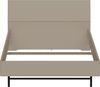 Germania Bett 2418-186 Monteo, Steingrau, Fußgestell aus Metall, 93 x 212 x 150 cm (BxHxT) Bild 1