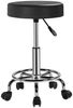 Yaheetech Drehhocker Barhocker Höhenverstellbarer Barstuhl mit Rollen, 50,5 cm – 65 cm H Arbeitshocker mit Drehbarer Sitzfläche Bild 2