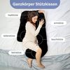 Totsy Baby Seitenschläferkissen Schwangerschaftskissen J-Form XXL 180 cm - Lagerungskissen Bild 4
