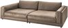 KAWOLA Big Sofa RAINA Leder taupe 85 x 150 x 254 cm Bild 3