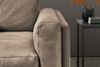 KAWOLA Big Sofa RAINA Leder taupe 85 x 150 x 254 cm Bild 4