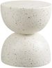 Design Beistelltisch FIBRA 45cm Fieberglass Terrazzo-Look Indoor Outdoor Bild 4