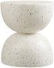 Design Beistelltisch FIBRA 45cm Fieberglass Terrazzo-Look Indoor Outdoor Bild 5