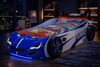 Aileenstore Autobett TURBO GTE (inkl. Zubehör), Kinderbett 90x200, Lattenrost,LED,Unterbodenlicht,Sound,Fernbedienung Bild 4