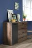 Forte 'Jacky' Sideboard, Kommode in Schlammeiche und Schwarzeiche, 125x83 cm Bild 3