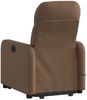 vidaXL Massagesessel mit Aufstehhilfe Braun Stoff 3206808 Bild 4