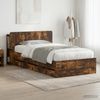 vidaXL Bettgestell mit Stauraum Geräucherte Eiche 90 x 200 cm 3433934 Bild 1