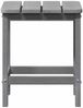 vidaXL Beistelltisch Hellgrau 38 x 38 x 46 cm Polyethylen 42006636 Bild 5