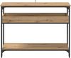 vidaXL Konsolentisch Artisan-Eiche 100 x 29 x 75 cm Holzwerkstoff 883523 Bild 5