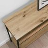 vidaXL Konsolentisch Artisan-Eiche 100 x 29 x 75 cm Holzwerkstoff 883523 Bild 4