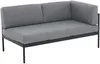 Vente-unique - GUIOMAR Gartensitzgruppe Metall Beige - B 151 cm x H 62 cm x L 250 cm Bild 3