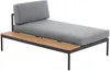 Vente-unique - GUIOMAR Gartensitzgruppe Metall Beige - B 151 cm x H 62 cm x L 250 cm Bild 5