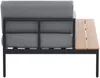 Vente-unique - GUIOMAR Gartensitzgruppe Metall Beige - B 151 cm x H 62 cm x L 250 cm Bild 5