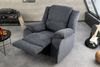 riess-ambiente TV-Sessel HOLLYWOOD dunkelgrau – Kinosessel, verstellbare Rückenlehne, Stoff (Einzelartikel, 1-St), bequemer Relaxsessel mit Lehnenverstellung – ideal fürs Wohnzimmer Bild 3
