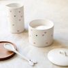 Bastion Collections Milchkännchen rosa Herzen aus keramik Bild 2