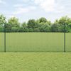 vidaXL Schweissdrahtzaun mit Pfosten 10 x 1,2 m Grün Netz 3336448 Bild 1