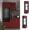 Mikrowellenschrank R-Line Rot 60 cm J-Shape Vicco Bild 2