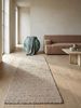 KADIMA DESIGN Wollteppich ALNE Teppich modern zeitlos Diele Flur robust Bouclé-Uni 80x230 Natur, Läufer, Höhe: 16 mm, 100% Wolle, 12 mm Mittelflor, fußbodenheizungsgeeignet, weich Bild 4