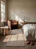 KADIMA DESIGN Wollteppich ALNE Teppich modern zeitlos Diele Flur robust Bouclé-Uni 80x230 Natur, Läufer, Höhe: 16 mm, 100% Wolle, 12 mm Mittelflor, fußbodenheizungsgeeignet, weich Bild 2