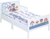 roba Kinderbett Paw Patrol 70 x 140 cm inkl. Bettwäsche & Lattenrost - aus Holz - Weiß / Blau Bild 5