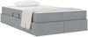vidaXL Aufbewahrungsbett mit Matratze Hellgrau 120 x 200 cm Polyester 3399652 Bild 3