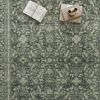 PURECOZY Teppich Wohnzimmerteppich, rutschfester Teppich, Retro-Stil, rechteckig, Höhe: 6.1 mm, geeignet für verschiedene Innenräume Bild 4