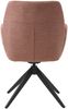 Armlehnstuhl >ROXANA< drehbar, Wipp-Relax-Funktion Rosa, Stoff-Brego - 57,5x88x62cm (BxHxT) Bild 5