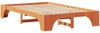 vidaXL Bettrahmen Wachsbraun 140 x 190 cm Massives Kiefernholz 872952 Bild 4