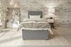 99rooms Kira Mini Boxspringbett Strukturstoff NEVE Anthrazit 120x200 cm Bild 2