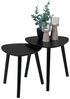 Beistelltisch 2er-Set Svenja / 300.001748, Schwarz Bild 1