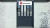 Vente-unique - TARNOS II Side gate Metall Grau - B 4,5 cm x H 140 cm x L 99,25 cm Bild 2