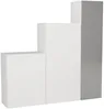 Vente-unique - TELEZA Cloakroom and coat rack Holz, Platte Weiß - B 35 cm x H 158,6 cm x L 160 cm Bild 3