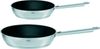 RÖSLE ELEGANCE Bratpfannen-Set 2-tlg, Hochwertige Universalpfannen mit robuster Antihaftversieglung ProCera, 20 cm und 28 cm, Edelstahl 18/10, induktionsgeeignet Bild 2