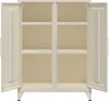 Bisley Fern Middle Sideboard aus Metall | Metallschrank im Retro-Instustrial Design in blau, FERMID-605 Bild 3
