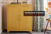 Bisley Fern Middle Sideboard aus Metall | Metallschrank im Retro-Instustrial Design in blau, FERMID-605 Bild 4